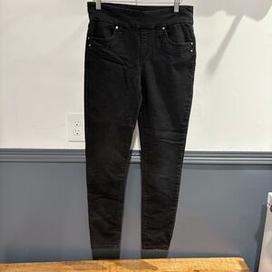 Tribal Black Jeggings Stylish and Versatile